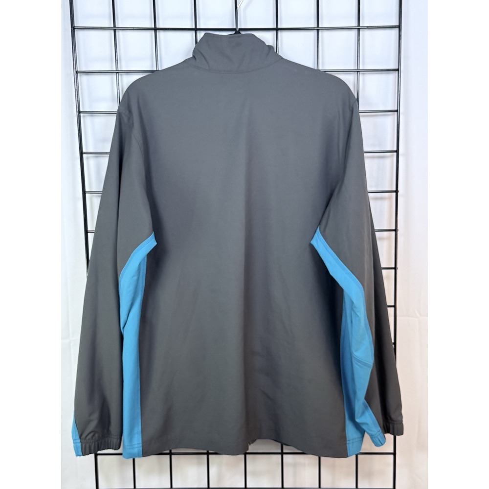 Nike Dri-Fit Team Track Woven Jacket Mens L Anthracite Blue Activewear Athletic - Picture 2 of 10